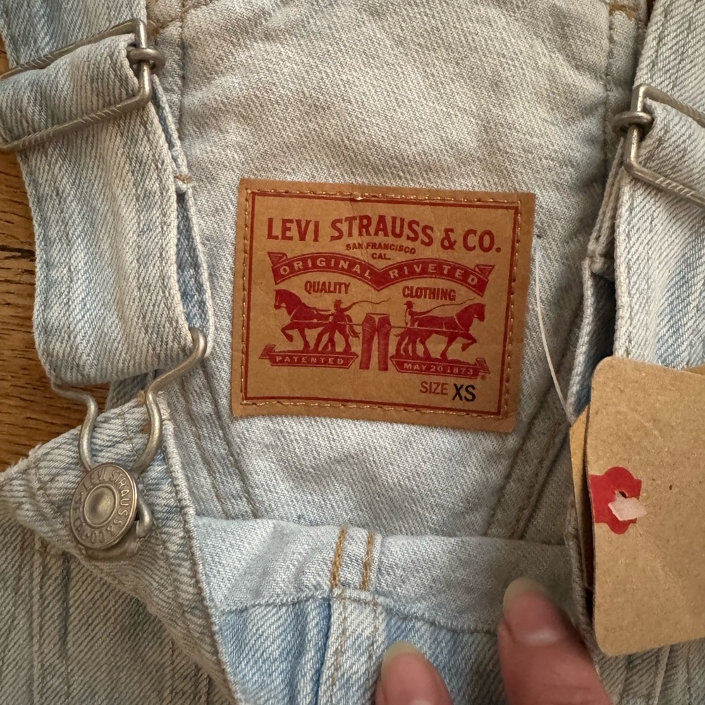 Levi's Light Blue Women Jeans Overalls